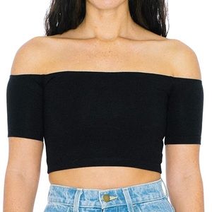 American Apparel Off the Shoulder Top